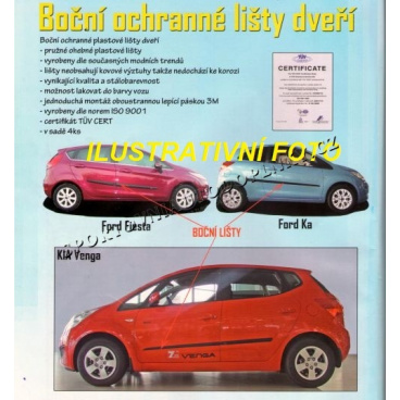 Boční ochranné lišty dveří (F-17), Mazda CX-7