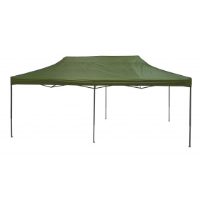 Párty stan nůžkový 3x6m zelený WATERPROOF