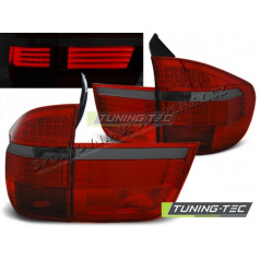 BMW X5 E70 2006-03.2010 zadné lampy red smoke LED (LDBM92)