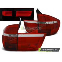 BMW X5 E70 03.2007-03.2010 zadné lampy red white LED (LDBM91)