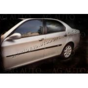 Alfa Romeo 166, 1998-2007, sedan, bočné ochranné lišty dverí