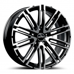 Alu koleso GMP TARGA black diamond 10,0x22 5x112 ET19