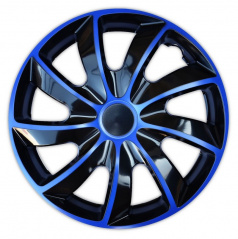 Kryty kolies Quad Bicolor Blue 13-16" (po 1 ks)